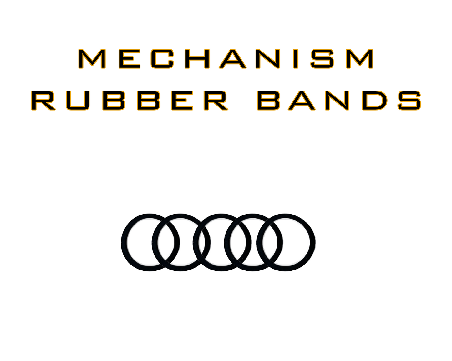 Small Mechanism Rubber bands