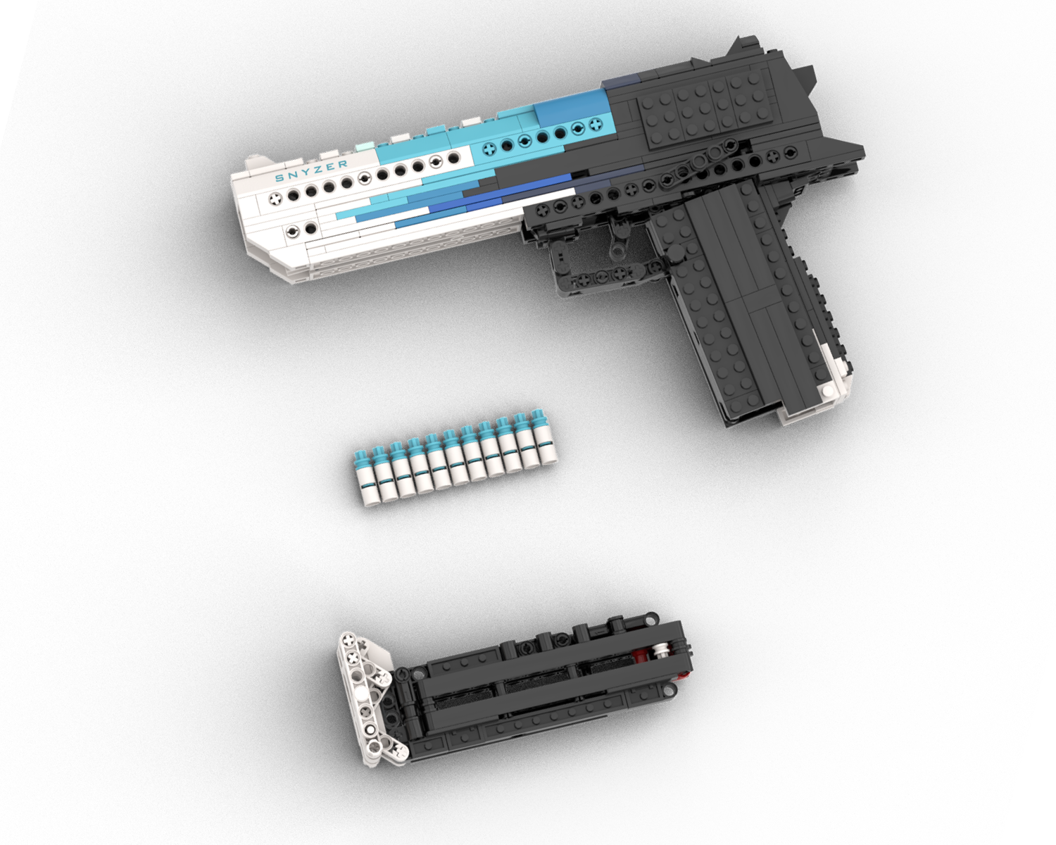 Snyzer Tech Lego Desert Eagle Deagle Ice Building Kit – Snyzer Tech